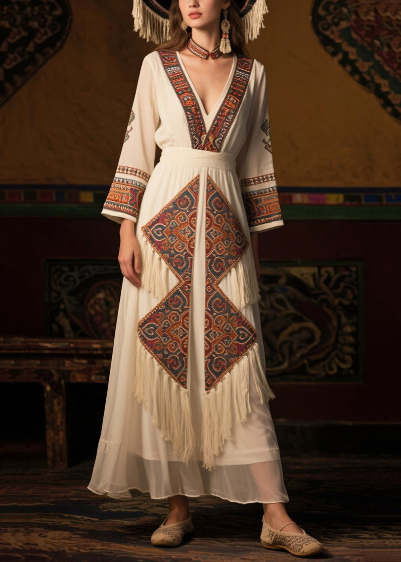 A Vintage Style Dress with Delicate Timeless Details