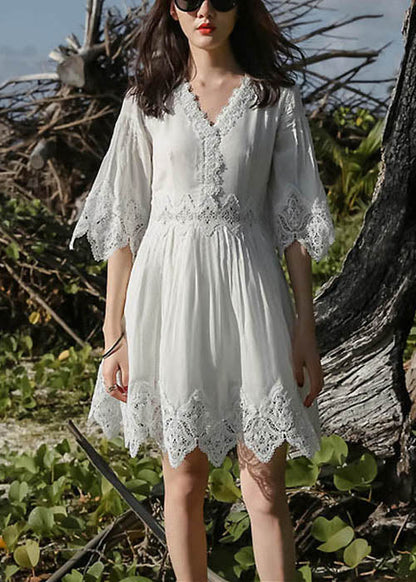 A Vintage Style Dress with Delicate Timeless Details