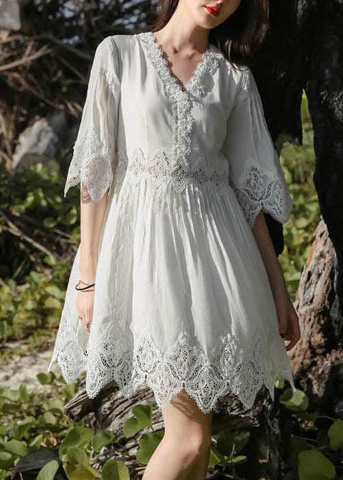 A Vintage Style Dress with Delicate Timeless Details