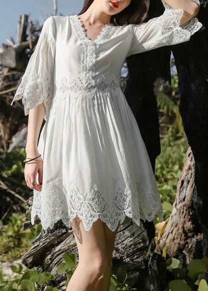 A Vintage Style Dress with Delicate Timeless Details