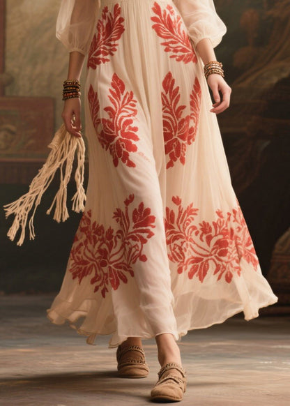 A Vintage Style Dress with Delicate Timeless Details