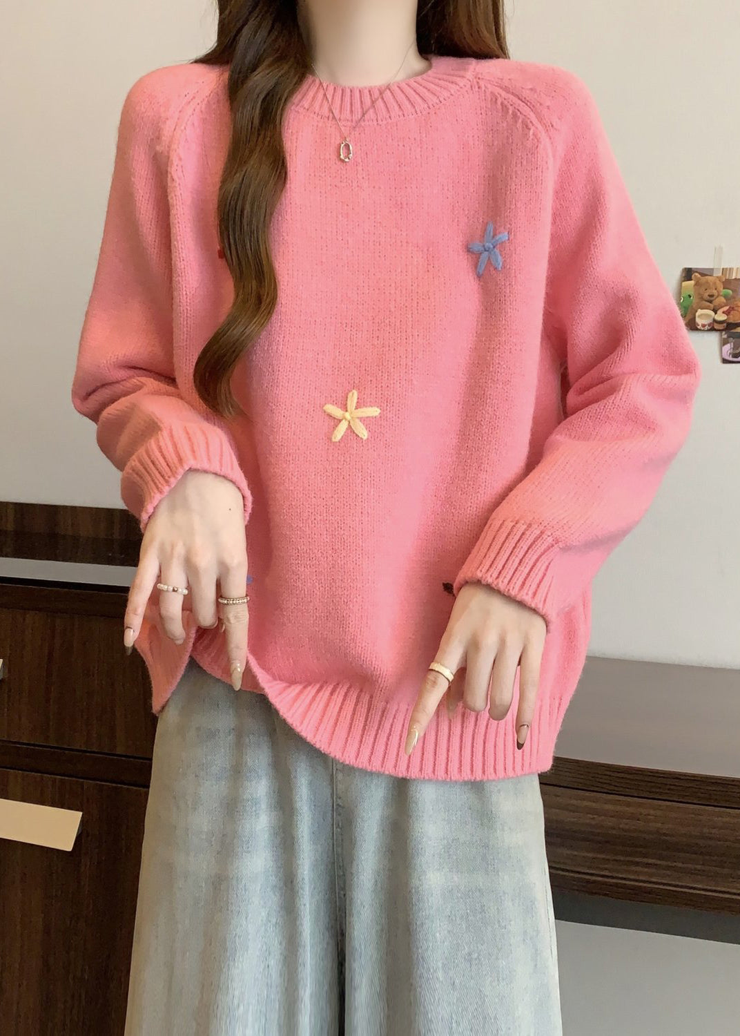 A Vintage Style Sweater with Delicate Timeless Details