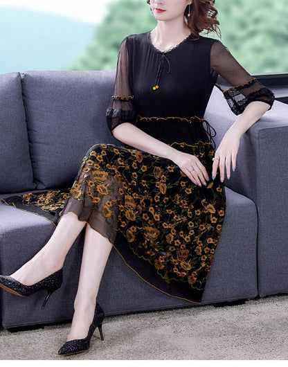 Vintage Inspired Dress with a Contemporary Edge