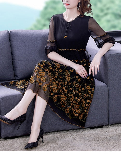 Vintage Inspired Dress with a Contemporary Edge