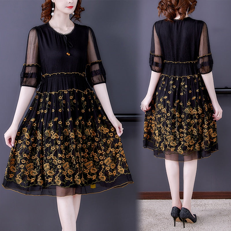 Vintage Inspired Dress with a Contemporary Edge
