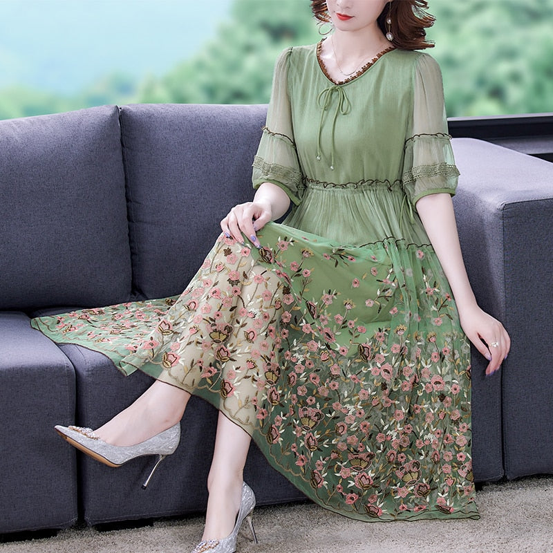 Vintage Inspired Dress with a Contemporary Edge