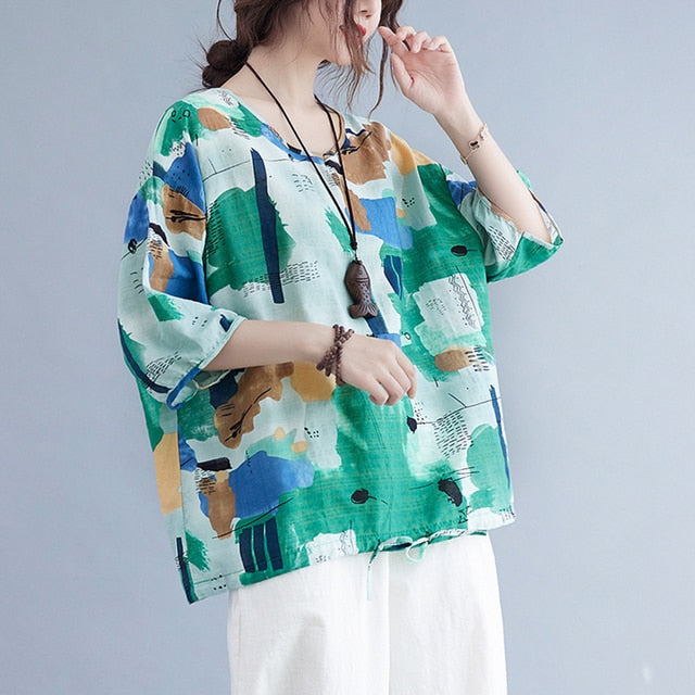 Classic Vintage Top with a Flattering Fit