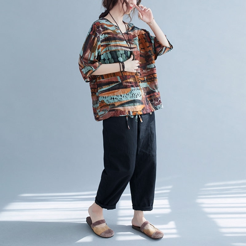 Classic Vintage Top with a Flattering Fit