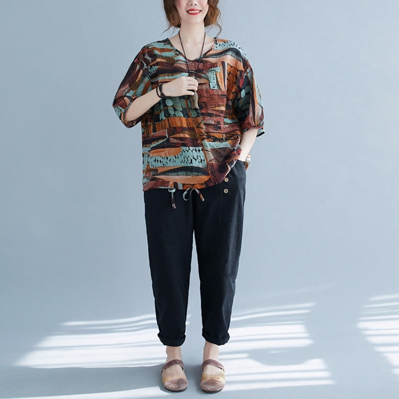 Classic Vintage Top with a Flattering Fit