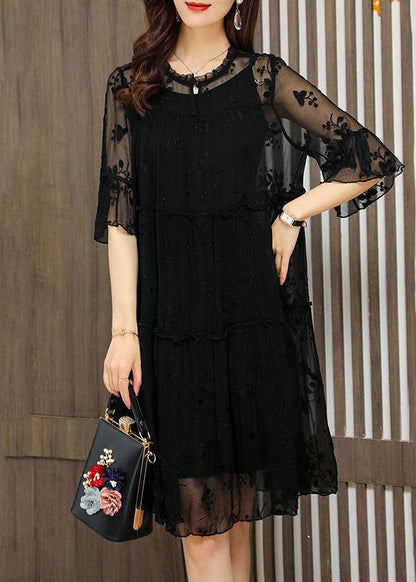 A Vintage Style Dress with Delicate Timeless Details
