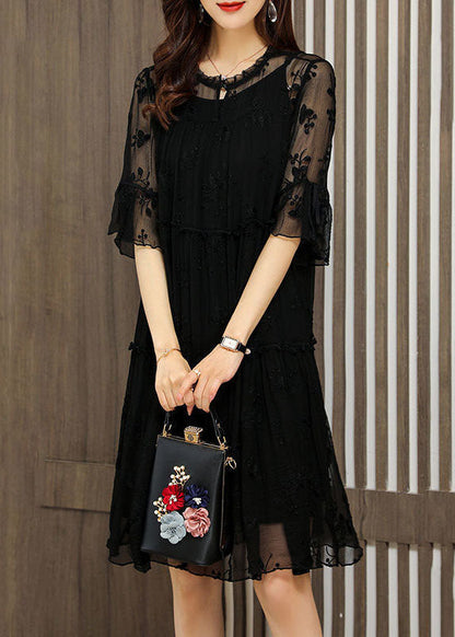 A Vintage Style Dress with Delicate Timeless Details