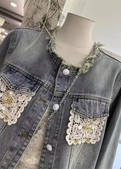 A Vintage Style Jacket with Delicate Timeless Details