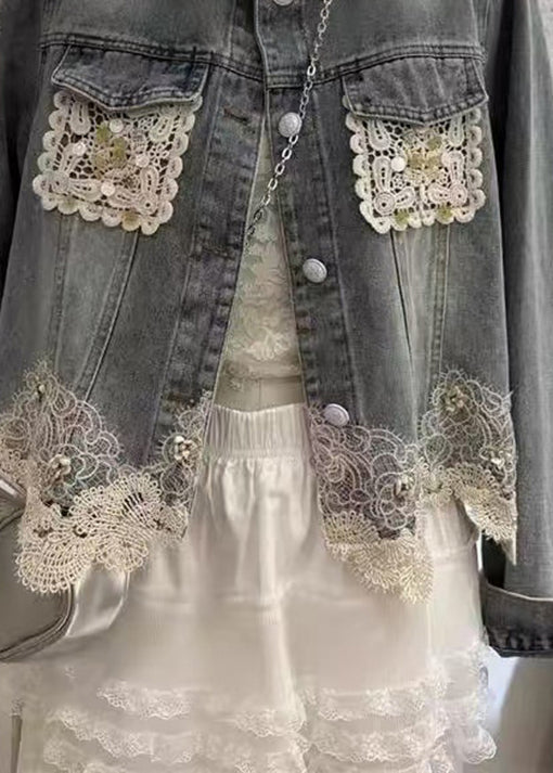 A Vintage Style Jacket with Delicate Timeless Details