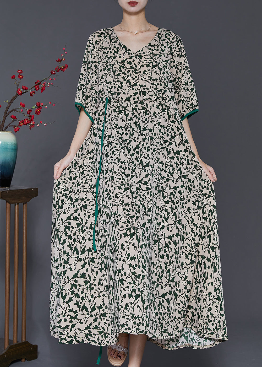 A Vintage Style Dress with Delicate Timeless Details