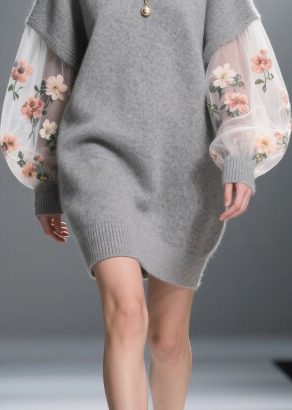 Vintage Inspired Sweater with a Contemporary Edge