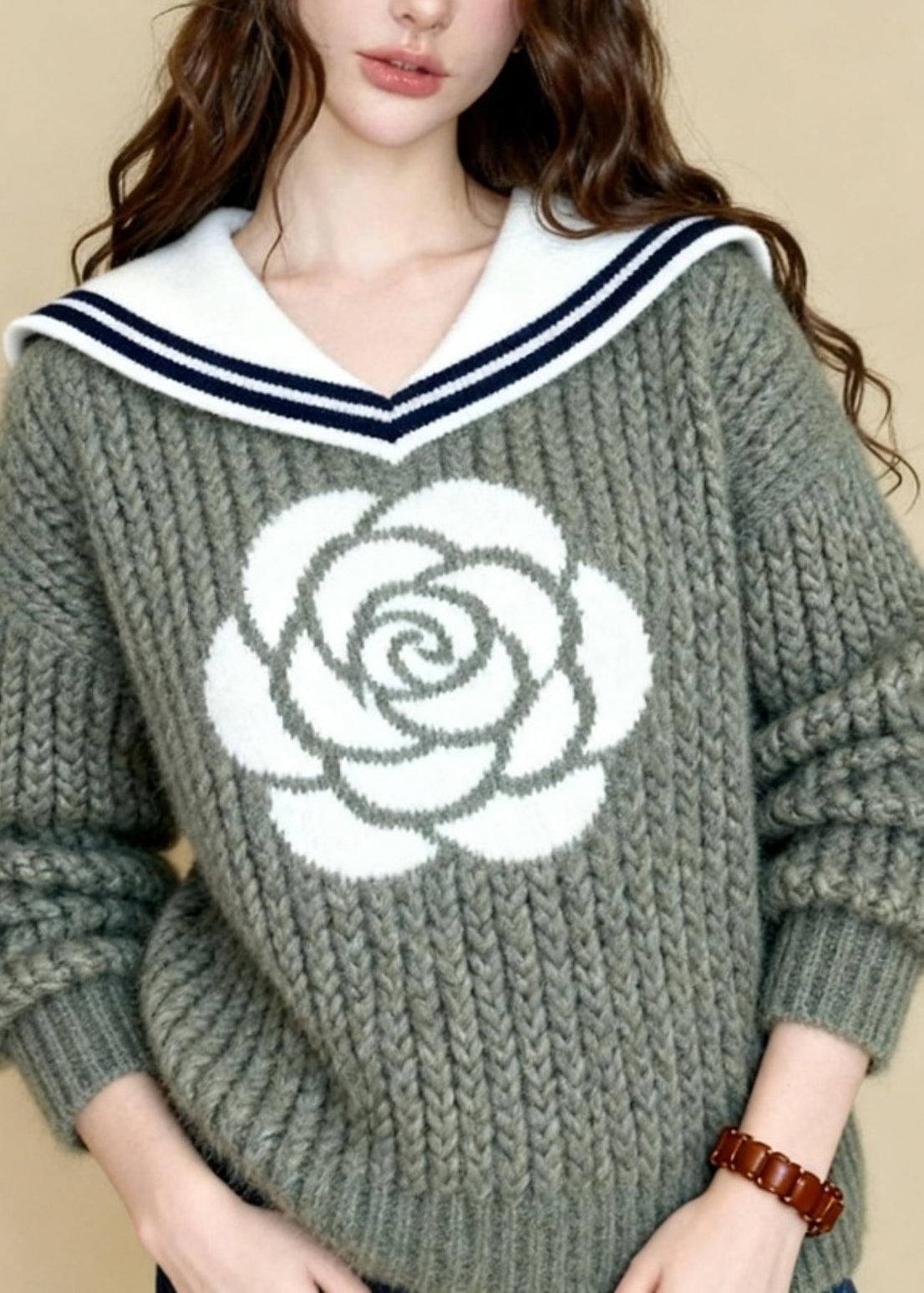 Beautifully Finished Sweater in a Timeless Design