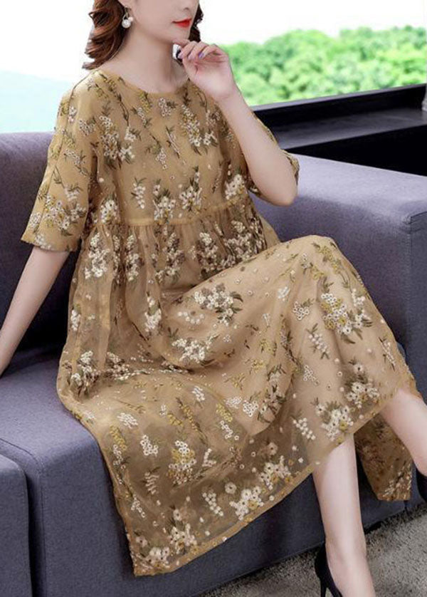 A Vintage Style Dress with Delicate Timeless Details