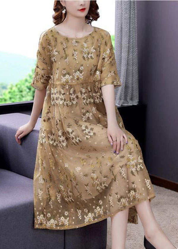 A Vintage Style Dress with Delicate Timeless Details