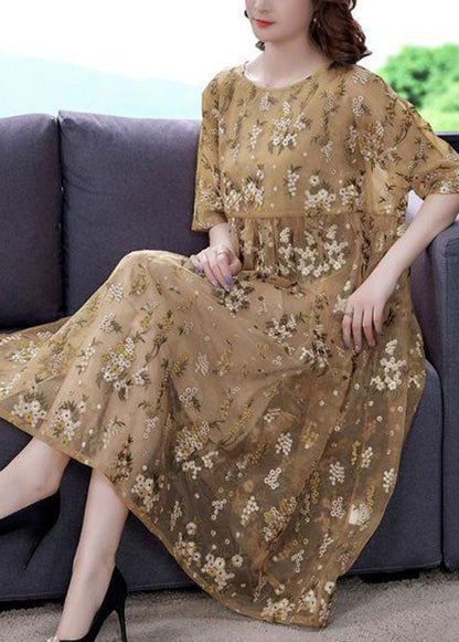 A Vintage Style Dress with Delicate Timeless Details