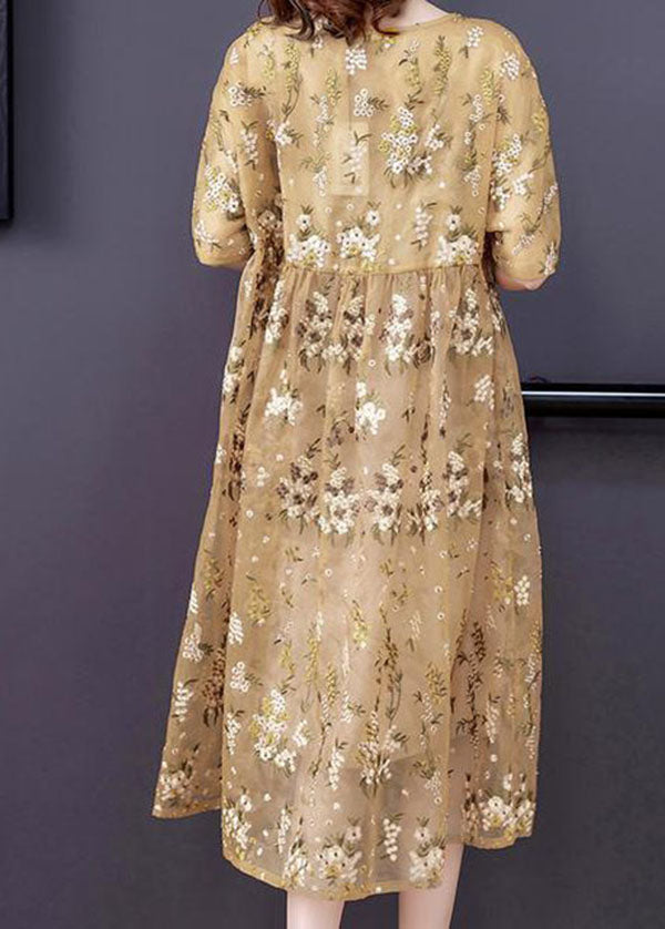A Vintage Style Dress with Delicate Timeless Details