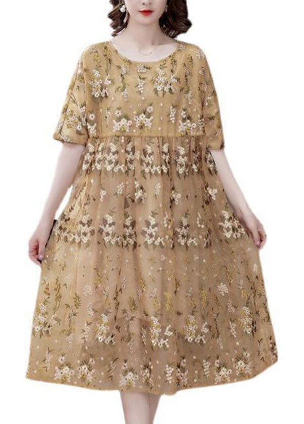 A Vintage Style Dress with Delicate Timeless Details