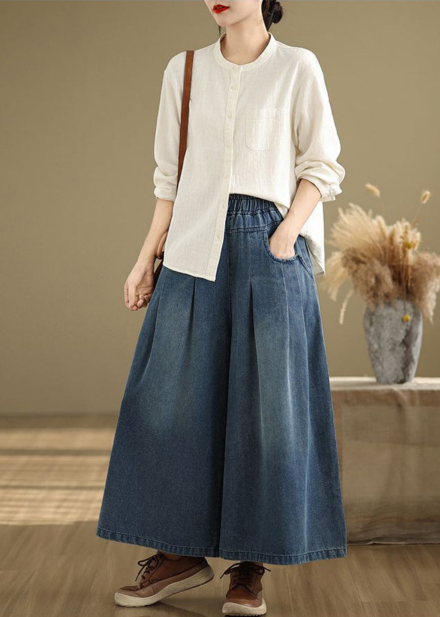 A Vintage Style Pants with Delicate Timeless Details