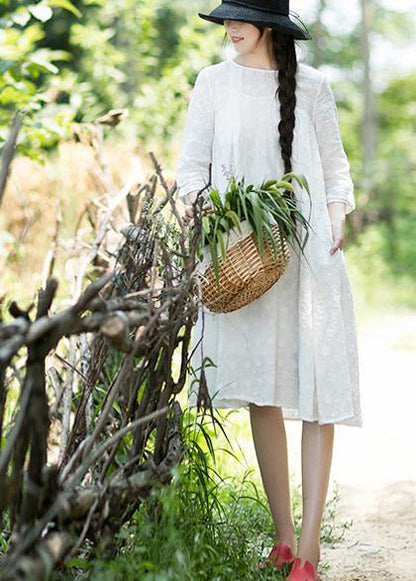 A Vintage Style Dress with Delicate Timeless Details