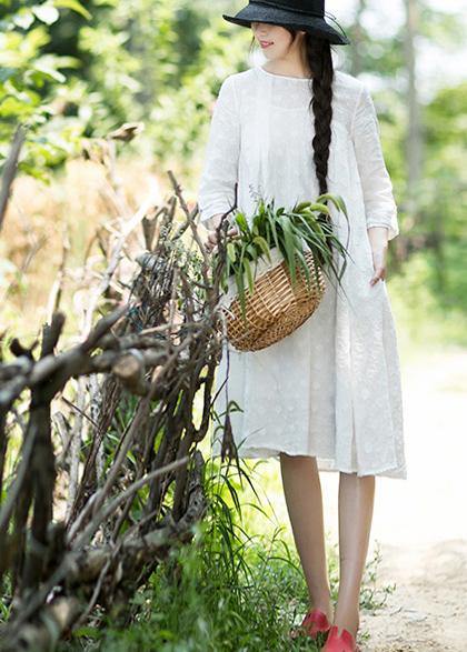 A Vintage Style Dress with Delicate Timeless Details