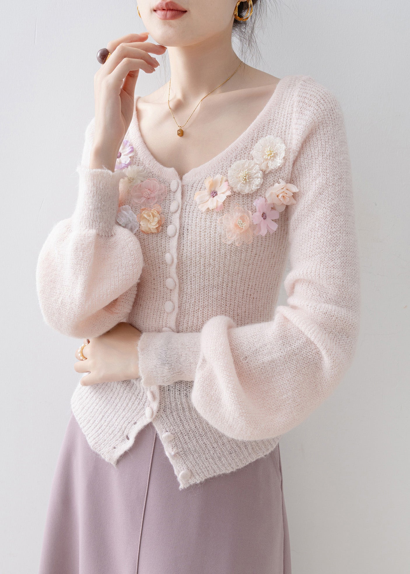 Gracefully Styled Sweater for Any Occasion