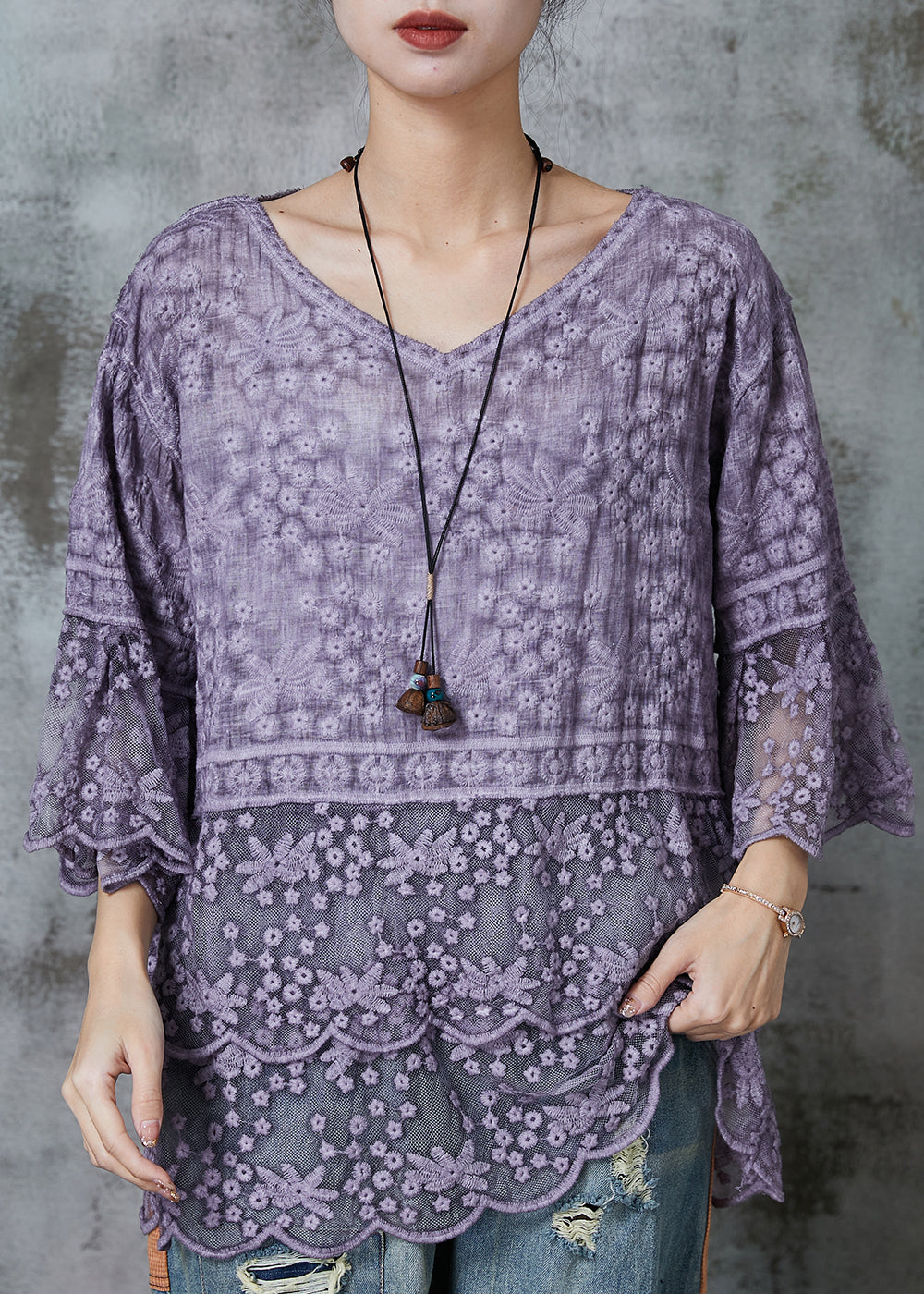 Vintage Inspired Top with a Contemporary Edge