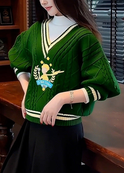 Vintage Inspired Sweater with a Contemporary Edge