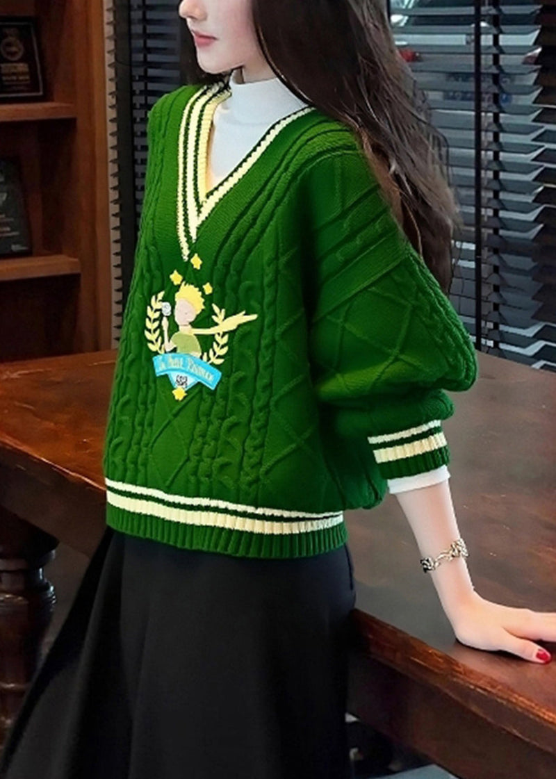 Vintage Inspired Sweater with a Contemporary Edge