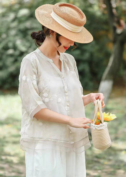 Gracefully Styled Blouse for Any Occasion
