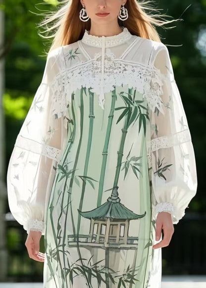 A Vintage Style Dress with Delicate Timeless Details