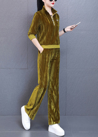 A Vintage Style Pants with Delicate Timeless Details