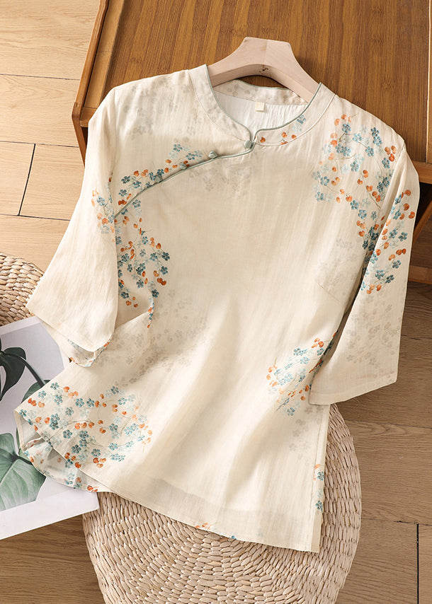 A Vintage Style Shirt with Delicate Timeless Details