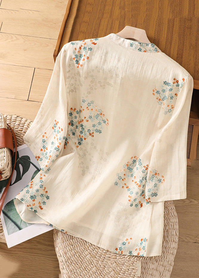 A Vintage Style Shirt with Delicate Timeless Details