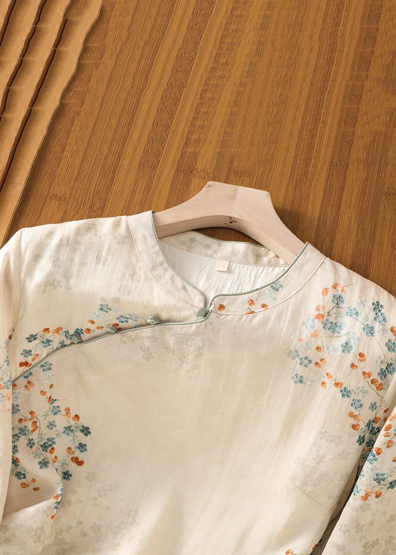 A Vintage Style Shirt with Delicate Timeless Details