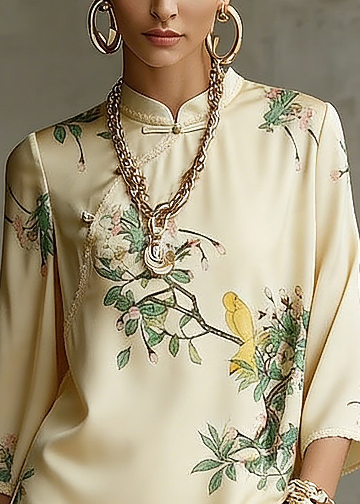 Gracefully Styled Top for Any Occasion