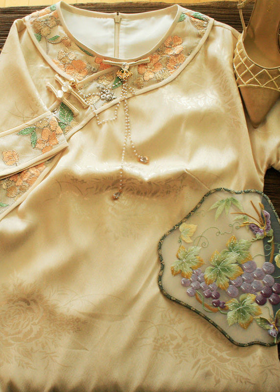 A Vintage Style Dress with Delicate Timeless Details