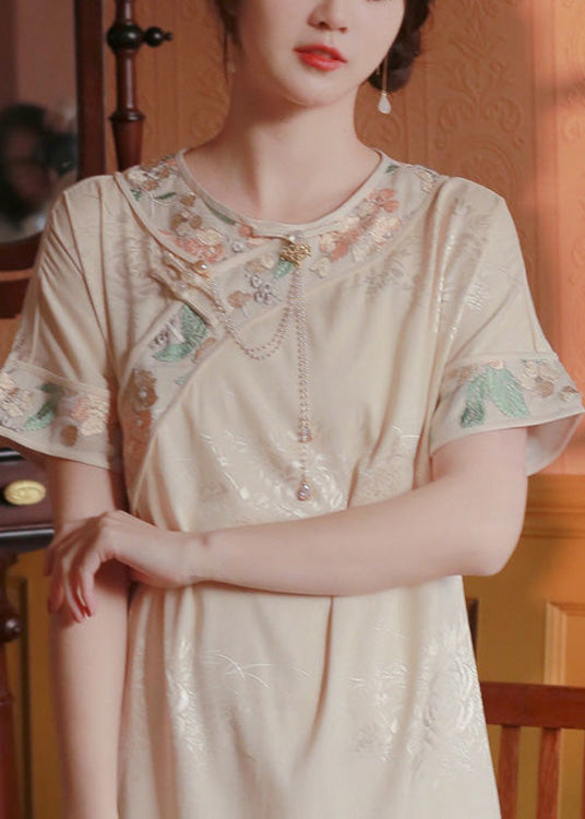 A Vintage Style Dress with Delicate Timeless Details