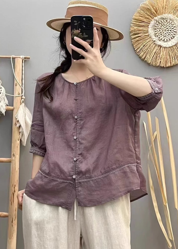 A Vintage Style Shirt with Delicate Timeless Details