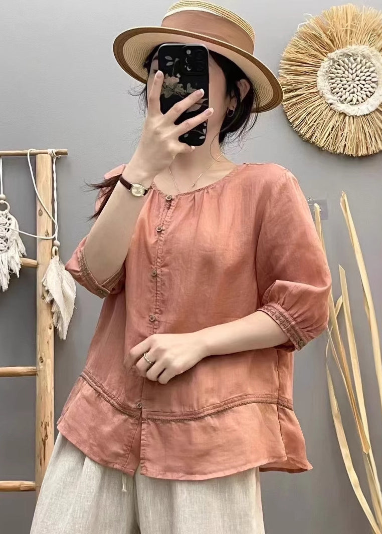 A Vintage Style Shirt with Delicate Timeless Details