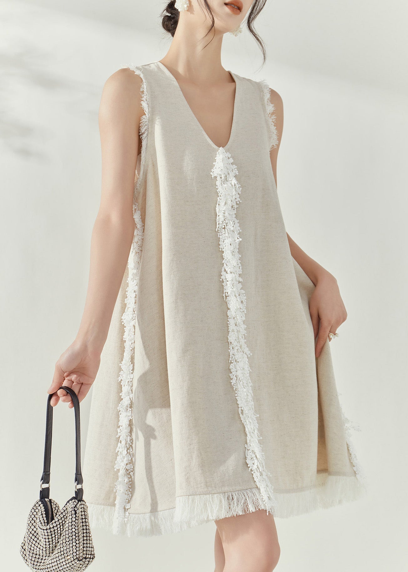 A Vintage Style Dress with Delicate Timeless Details