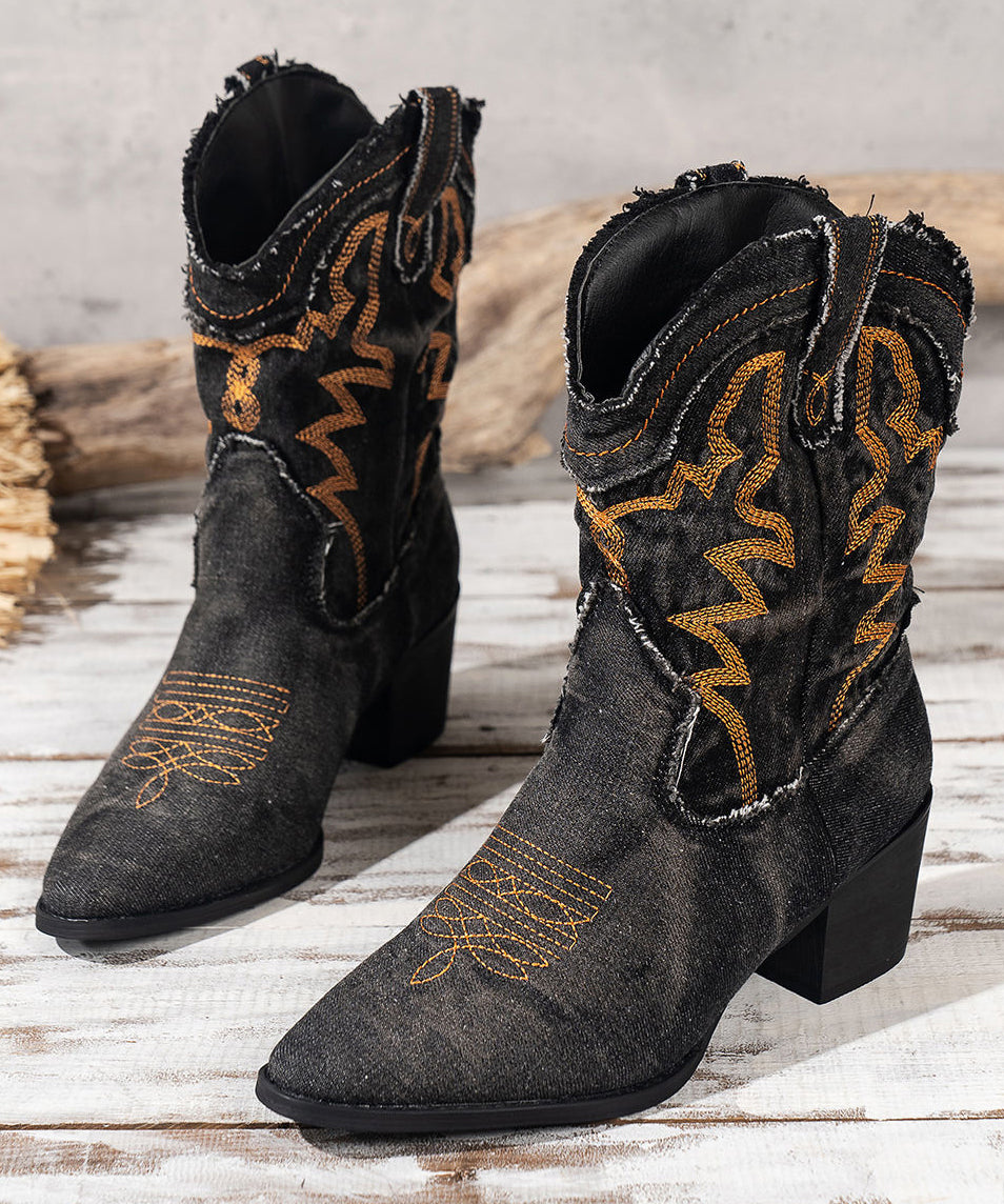 Vintage Inspired Orthopedic Boots
