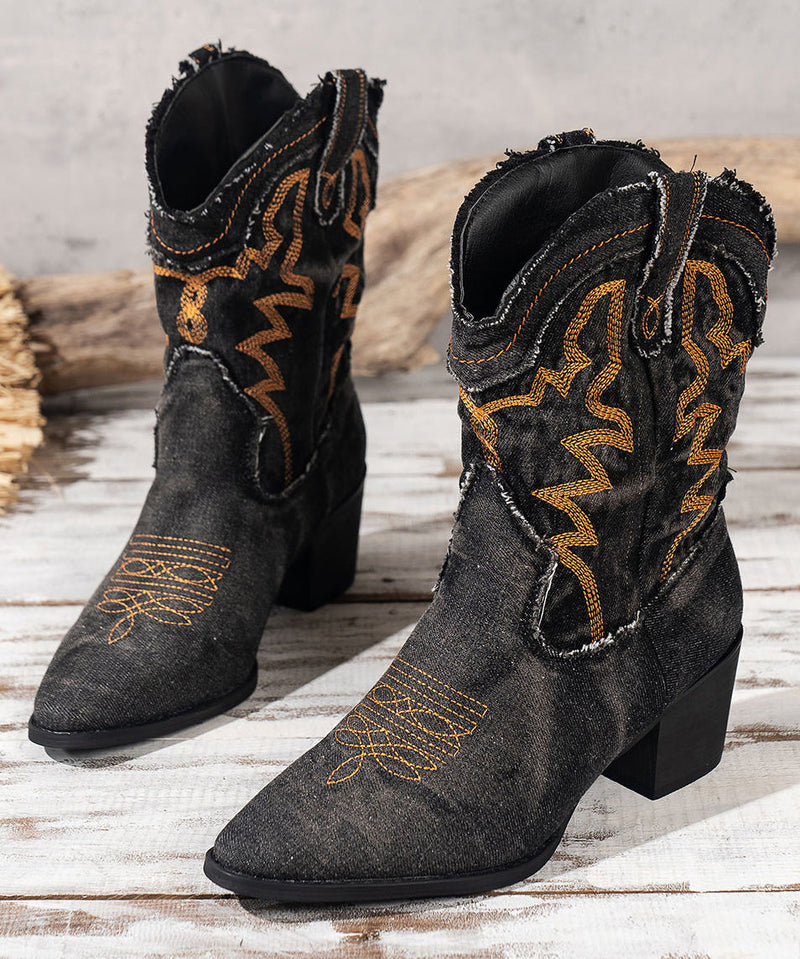 Vintage Inspired Orthopedic Boots