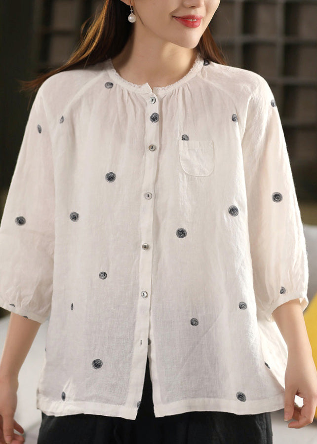 Beautifully Finished Blouse in a Timeless Design