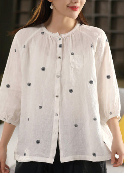 Beautifully Finished Blouse in a Timeless Design