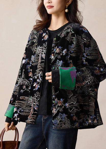 A Vintage Style Coat with Delicate Timeless Details