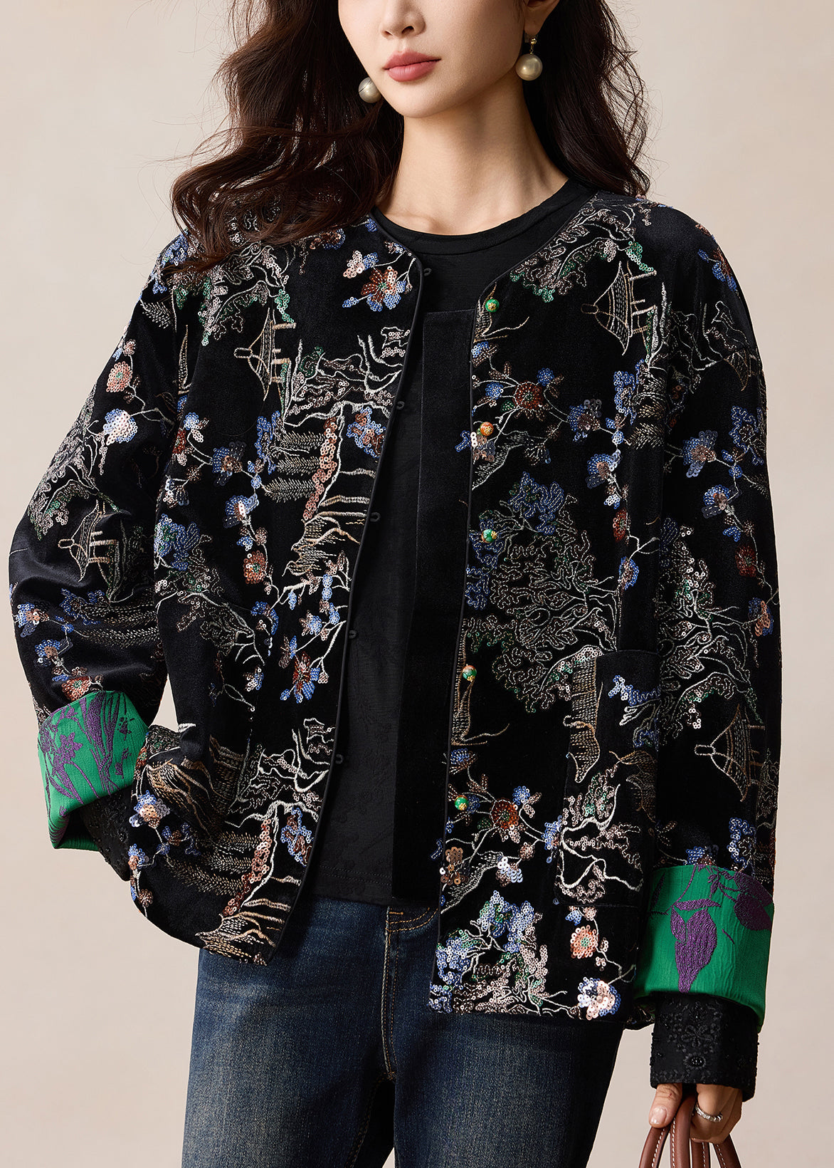A Vintage Style Coat with Delicate Timeless Details
